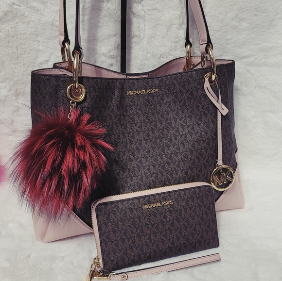 Michael Kors Handbags - Michael Kors 3 PCS Set Signature Purse Bag ++ NWT